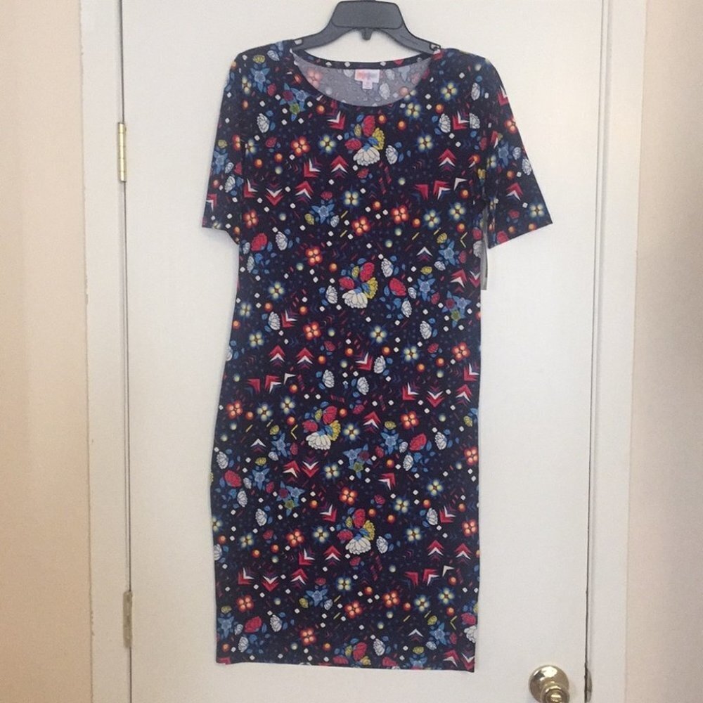 M LuLaRoe Julia Dress DD22 1550